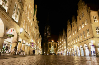 Weihnachtlicher Prinzipalmarkt Foto