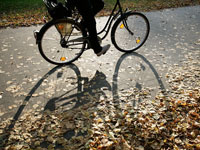 Mit dem Fahrrad unterwegs Mit dem Fahrrad unterwegs