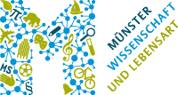 M-Marke mit Schriftzug "Wissenschaft und Lebensart" M-Marke