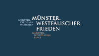 Schriftzug 'Münster. Westfälischer Frieden'