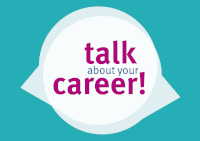 Logo zum Career Talk Logo mit Schriftzug 'Career Talk'