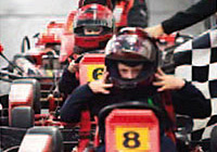 Kartbahn Kartfahren